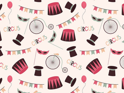 Powerful Ringmaster Circus Vinyl Wrap Pattern~Rwraps Series 914 Digitally Printed Vinyl Wrap~0