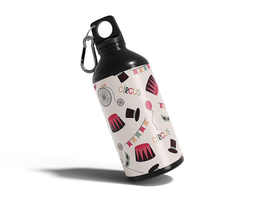powerful ringmaster circus Water Bottle DIY Stickers