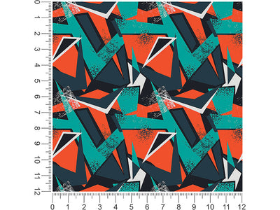 practice clothes abstract geometric 1ft x 1ft Craft Sheets