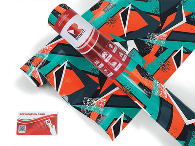 practice clothes abstract geometric Craft Vinyl Roll