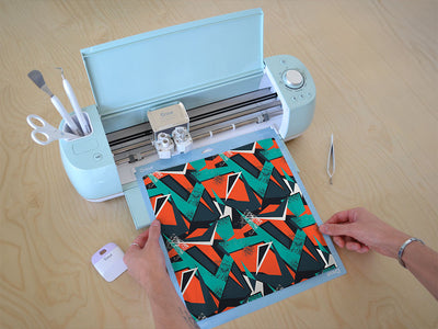 practice clothes abstract geometric Cricut Compatible Vinyl