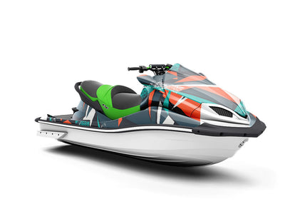 Practice Clothes Abstract Jet Ski Vinyl Customized Wrap