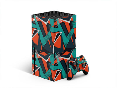 practice clothes abstract geometric XBOX DIY Decal