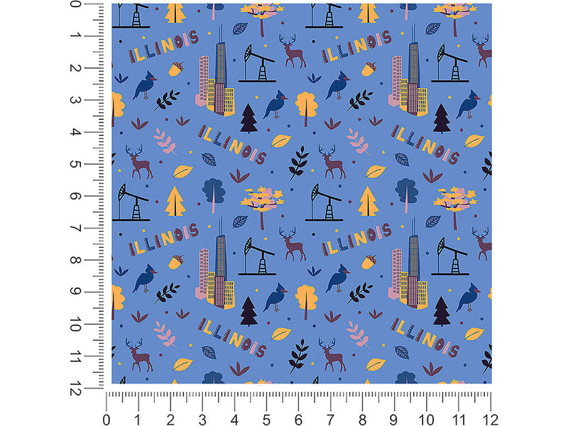 prairie state  1ft x 1ft Craft Sheets