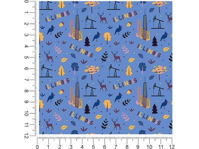 prairie state  1ft x 1ft Craft Sheets
