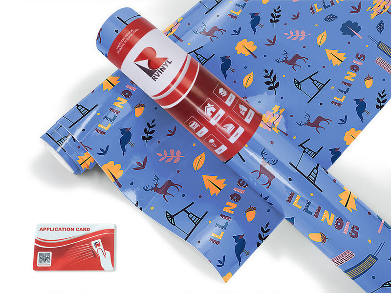 prairie state  Craft Vinyl Roll