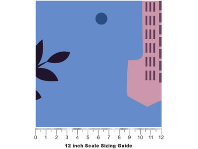 Prairie State Americana Vinyl Film Pattern Size 12 inch Scale~Rwraps Prairie State Americana Sizing Chart~3