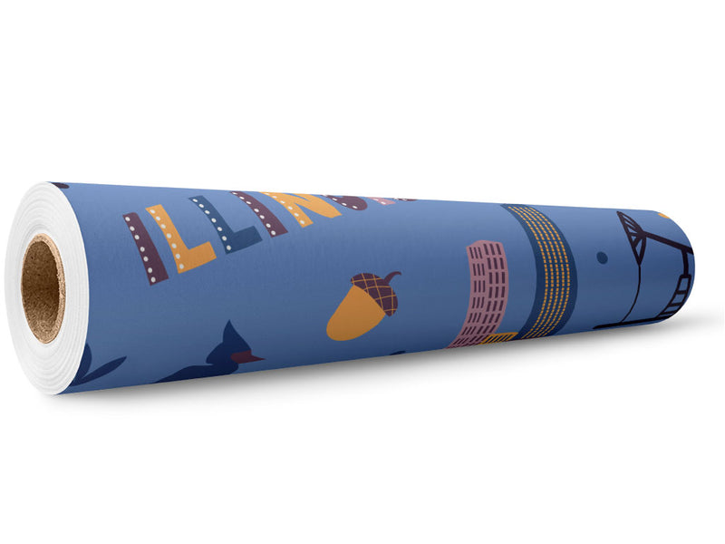 Prairie State Americana Wrap Film Wholesale Roll~Rwraps Series 914 Digitally Printed Vinyl Roll~5