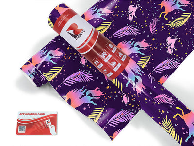 prancing feathers fantasy Craft Vinyl Roll