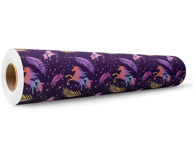 Prancing Feathers Fantasy Wrap Film Wholesale Roll~Rwraps Series 914 Digitally Printed Vinyl Roll~5