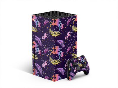 prancing feathers fantasy XBOX DIY Decal