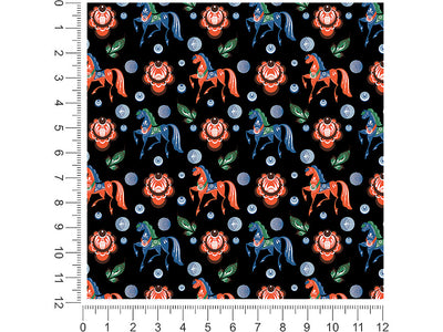 prancing ponies animal 1ft x 1ft Craft Sheets