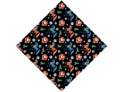 Prancing Ponies Animal Vinyl Wrap Pattern