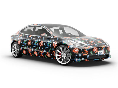 Prancing Ponies Animal Vehicle Vinyl Wrap