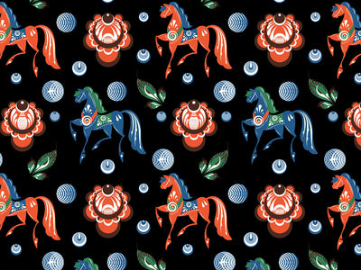 Prancing Ponies Animal Vinyl Wrap Pattern~Rwraps Series 914 Digitally Printed Vinyl Wrap~0