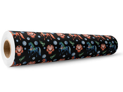 Prancing Ponies Animal Wrap Film Wholesale Roll~Rwraps Series 914 Digitally Printed Vinyl Roll~5