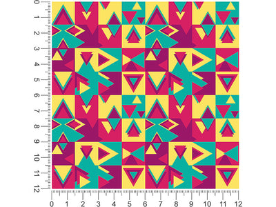 prank call abstract geometric 1ft x 1ft Craft Sheets