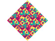 Prank Call Abstract Vinyl Wrap Pattern
