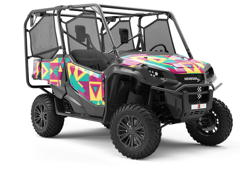 Prank Call Abstract Utility Vehicle Vinyl Wrap