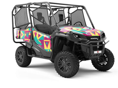 Prank Call Abstract Utility Vehicle Vinyl Wrap