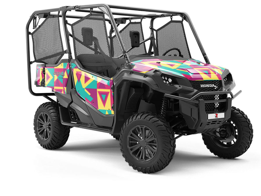 Prank Call Abstract Utility Vehicle Vinyl Wrap