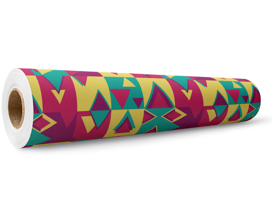 Prank Call Abstract Wrap Film Wholesale Roll~Rwraps Series 914 Digitally Printed Vinyl Roll~5