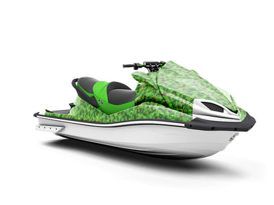 Praying Mantis Pixel Jet Ski Vinyl Customized Wrap