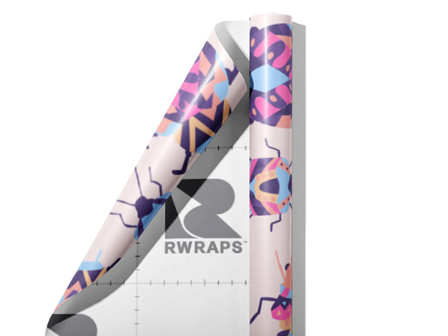 Precious Jewels Bug Wrap Film Sheets~Rwraps Series 914 Precious Jewels Bug Scrolled Sheet~3