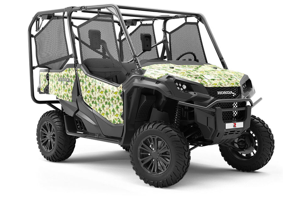 Prehistoric Party Dinosaur Utility Vehicle Vinyl Wrap