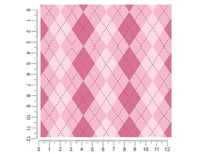 preparatory school argyle 1ft x 1ft Craft Sheets
