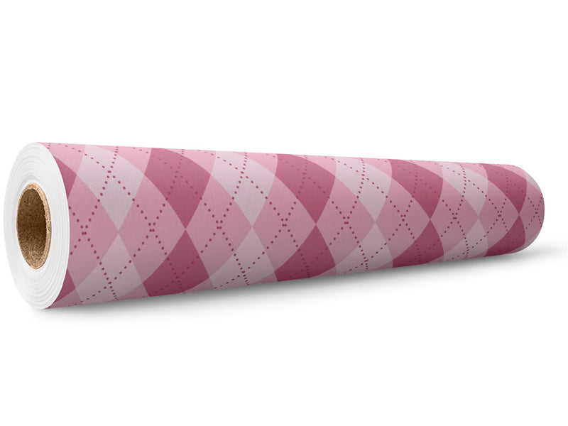 Preparatory School Argyle Wrap Film Wholesale Roll~Rwraps Series 914 Digitally Printed Vinyl Roll~5