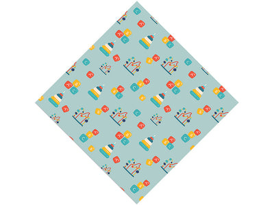 Preschool Playpen Toy Room Vinyl Wrap Pattern