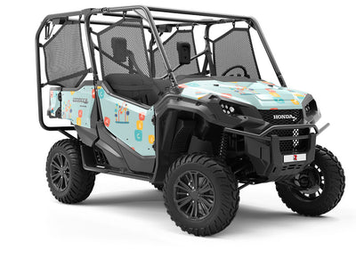 Preschool Playpen Toy Room Utility Vehicle Vinyl Wrap