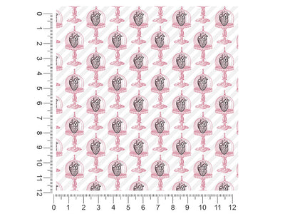 preserved hearts gothic 1ft x 1ft Craft Sheets