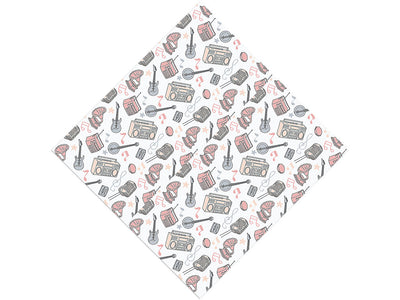 Press Record Music Vinyl Wrap Pattern