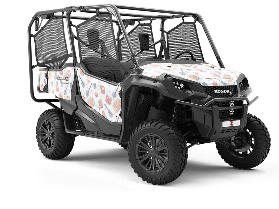 Press Record Music Utility Vehicle Vinyl Wrap