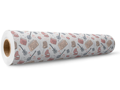 Press Record Music Wrap Film Wholesale Roll~Rwraps Series 914 Digitally Printed Vinyl Roll~5