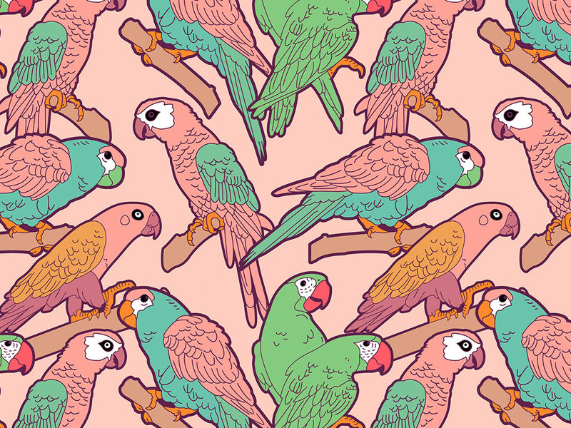 Pretty Bird Birds Vinyl Wrap Pattern~Rwraps Series 914 Digitally Printed Vinyl Wrap~0