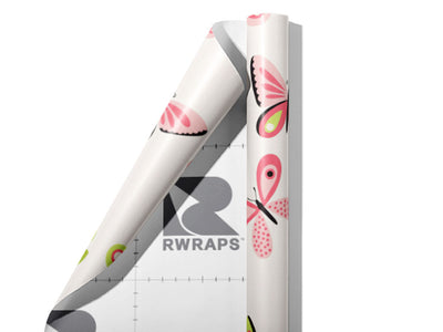 Pretty Flight Bug Wrap Film Sheets~Rwraps Series 914 Pretty Flight Bug Scrolled Sheet~3