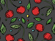 Pretty Orchard Fruit Vinyl Wrap Pattern~Rwraps Series 914 Digitally Printed Vinyl Wrap~0