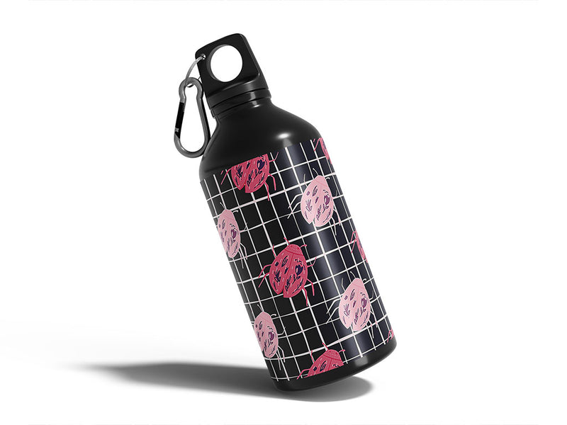 pretty pests bug Water Bottle DIY Stickers
