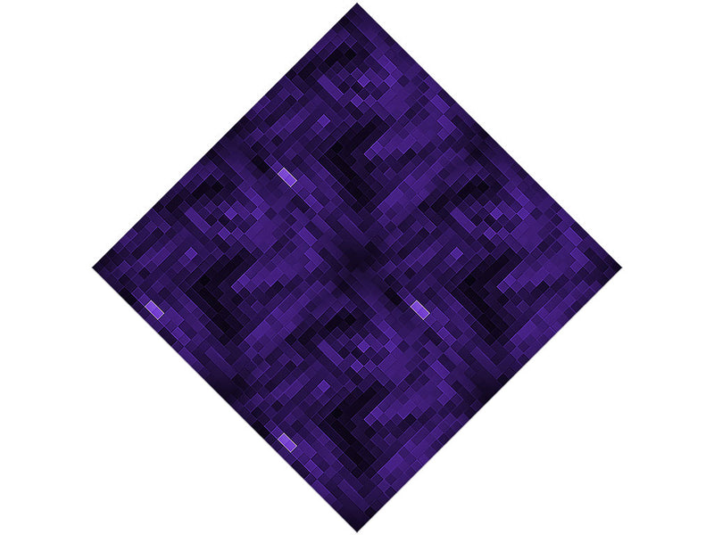 Pretty Picotee Pixel Vinyl Wrap Pattern