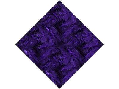 Pretty Picotee Pixel Vinyl Wrap Pattern