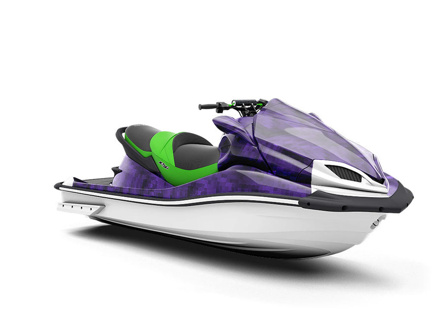 Pretty Picotee Pixel Jet Ski Vinyl Customized Wrap
