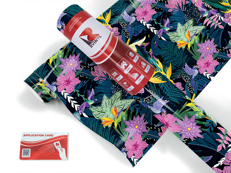 pretty pollinators bird Craft Vinyl Roll