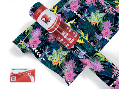 pretty pollinators bird Craft Vinyl Roll