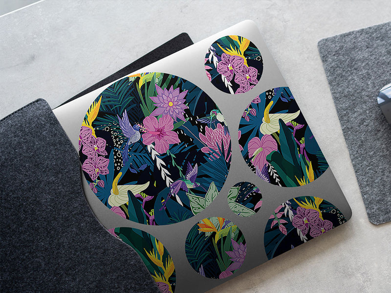 pretty pollinators bird DIY Laptop Stickers