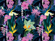Pretty Pollinators Birds Vinyl Wrap Pattern~Rwraps Series 914 Digitally Printed Vinyl Wrap~0