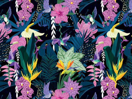 Pretty Pollinators Birds Vinyl Wrap Pattern~Rwraps Series 914 Digitally Printed Vinyl Wrap~0