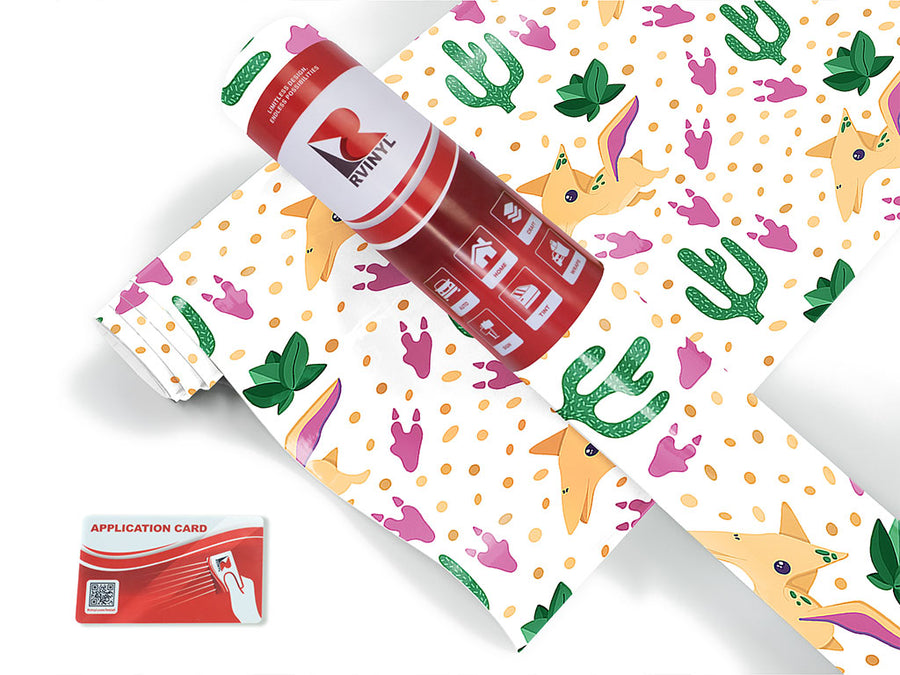 pretty pterodactyls dinosaur Craft Vinyl Roll
